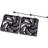 Thermaltake CL-F147-PL12BL-A, Sag fan Sort