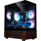 Thermaltake FTW V170 Ultra Arc B580, Gaming PC Skifer/træ