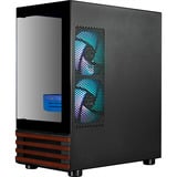 Thermaltake FTW V170 Ultra Arc B580, Gaming PC Skifer/træ