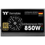 Thermaltake Germanium Pro RGB 850W, PC strømforsyning Sort