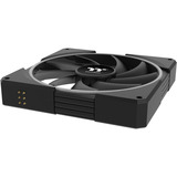 Thermaltake TS 140 EX RGB, Sag fan Sort