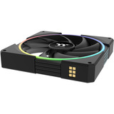 Thermaltake TS 140 EX RGB, Sag fan Sort
