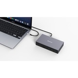 Verbatim 32172, Docking station aluminium/Sort