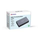 Verbatim Docking station aluminium/Sort