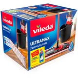 Vileda 164195, Gulvvasker Sort/Rød