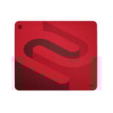 Zowie G-SR-SE ROUGE II Gaming musemåtte Rød, Gaming Mus pad Rød, Rød, Mønster, Stof, Gummi, Skridsikker bund, Gaming musemåtte