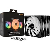 be quiet! Sag fan Sort