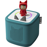 tonies Toniebox 2 Meeresgrün Starter Set Kreativ-Tonie Rot, Højttaler 