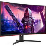 AOC G2 C32G2AE/BK LED display 80 cm (31.5") 1920 x 1080 pixel Fuld HD Sort, Rød, Gaming Skærm Sort/Rød, 80 cm (31.5"), 1920 x 1080 pixel, Fuld HD, LED, 1 ms, Sort, Rød