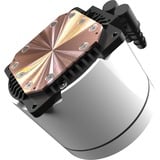 Alpenföhn Gletscherwasser 240 White RGB 240mm, Vandkøling Hvid