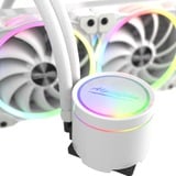 Alpenföhn Gletscherwasser 240 White RGB, Vandkøling Hvid
