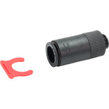 Alphacool ES hurtigkobling G1/4 AG PushIn hun, Forbindelse Sort