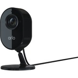Arlo Essential IP-sikkerhedskamera Indendørs 1920 x 1080 pixel Loft/væg/skrivebord, Overvågningskamera Sort, IP-sikkerhedskamera, Indendørs, Trådløs, 91,44 m, Amazon Alexa & Google Assistant, 2400 Mhz