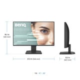 BenQ GW2490C, LED-skærm Sort