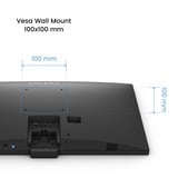 BenQ GW2490C, LED-skærm Sort