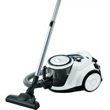 Bosch Serie 6 BGC41LSIL støvsuger Beholder vakuum Dry 600 W Poseløs Hvid, 600 W, Beholder vakuum, Dry, Poseløs, HEPA, Filtrering
