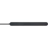 Brennenstuhl Stikdåse 6-vejs med 1x USB-C, 1x USB-A, Strømskinne Sort/antracit