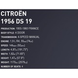 COBI 1956 Citroen DS 19 Executive Edition, Bygge legetøj 