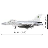 COBI F-16AM Fighting Falcon, Bygge legetøj 