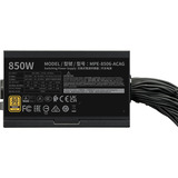 Cooler Master MPE-8506-ACAG-BEU, PC strømforsyning Sort