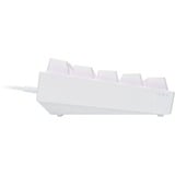 Corsair CH-9194114-DE - tastatur USB Tysk Hvid, Gaming-tastatur Hvid, DE-layout, Cherry MX RGB Speed Silver, 60%, USB, Mekanisk, RGB LED, Hvid