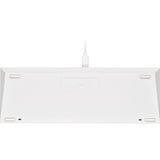 Corsair CH-9194114-DE - tastatur USB Tysk Hvid, Gaming-tastatur Hvid, DE-layout, Cherry MX RGB Speed Silver, 60%, USB, Mekanisk, RGB LED, Hvid