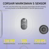 Corsair Gaming mus Hvid