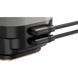 Corsair iCUE LINK TITAN 420 RX RGB, Vandkøling Sort