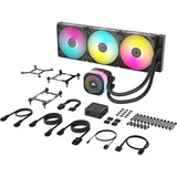 Corsair iCUE LINK TITAN 420 RX RGB, Vandkøling Sort