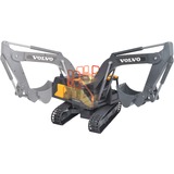 Dickie RC Volvo Mining Excavator Sort/Gul