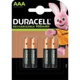 Duracell StayCharged AAA (4pcs) Genopladeligt batteri Nikkel-Metalhydrid (NiMH) Genopladeligt batteri, AAA, Nikkel-Metalhydrid (NiMH), 4 stk, 800 mAh, 44,5 mm