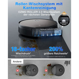 ECOVACS DEEBOT X11 OmniCyclone, Støvsuger robot Sort