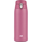 Emsa Light Mug 400 ml Rose, Termokrus Rosa, Rose, Rustfrit stål, Polypropylen (PP), 400 ml, 6,6 cm, 196 mm