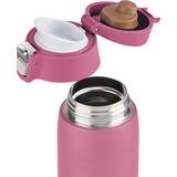 Emsa Light Mug 400 ml Rose, Termokrus Rosa, Rose, Rustfrit stål, Polypropylen (PP), 400 ml, 6,6 cm, 196 mm