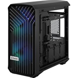 Fractal Design Torrent Compact Tower Sort, Towerkabinet Sort, Tower, PC, Sort, ATX, EATX, micro ATX, Mini-ITX, SSI CEB, Hærdet glas, Spil