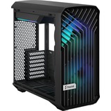 Fractal Design Torrent Compact Tower Sort, Towerkabinet Sort, Tower, PC, Sort, ATX, EATX, micro ATX, Mini-ITX, SSI CEB, Hærdet glas, Spil