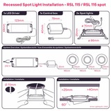INNR RSL 115 spot, LED lys 