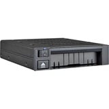 Icy Dock flexiDOCK MB021VP-B, Indramning Sort