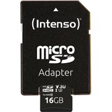 Intenso 3433470 hukommelseskort 16 GB MicroSDHC UHS-I Klasse 10 16 GB, MicroSDHC, Klasse 10, UHS-I, 100 MB/s, 45 MB/s