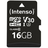 Intenso 3433470 hukommelseskort 16 GB MicroSDHC UHS-I Klasse 10 16 GB, MicroSDHC, Klasse 10, UHS-I, 100 MB/s, 45 MB/s