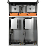 Inter-Tech 4U-465M2, Server boliger Sort