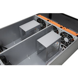 Inter-Tech 4U-465M2, Server boliger Sort
