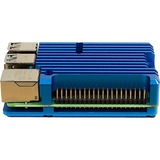 Inter-Tech 88887360 udviklingsboard - tilbehør Boks Blå, Boliger Blå, Boks, Raspberry Pi, Raspberry Pi, Blå, Aluminium, 86 mm