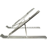 Inter-Tech NBS-200 Notebook stativ Sølv 39,6 cm (15.6"), Stander Sølv, Notebook stativ, Sølv, Aluminium, 27,9 cm (11"), 39,6 cm (15.6"), 40 kg