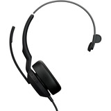 Jabra Evolve2 50 Headset Ledningsført Kontor/Callcenter USB Type-C / USB Type-A Bluetooth Sort Sort, Ledningsført, 20 - 20000 Hz, Kontor/Callcenter, 99 g, Headset, Sort