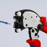 KNIPEX Selvjusterende krympeværktøj Twistor T, Crimpning værktøj Rød/Blå