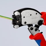 KNIPEX Selvjusterende krympeværktøj Twistor T, Crimpning værktøj Rød/Blå