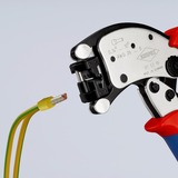 KNIPEX Selvjusterende krympeværktøj Twistor T, Crimpning værktøj Rød/Blå