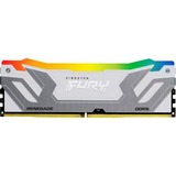 Kingston FURY CU-DIMM 24 GB DDR5-8400, Hukommelse Sølv/Hvid