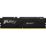 Kingston FURY FURY KF556C40BB-16 hukommelsesmodul 16 GB 1 x 16 GB DDR5 5600 Mhz Sort, 16 GB, 1 x 16 GB, DDR5, 5600 Mhz, 288-pin DIMM, Sort